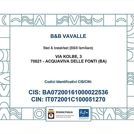 Bed & Breakfast Piazza Kolbe Acquaviva delle Fonti